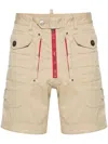 Dsquared2 Heritage Cargo Pockets In Nude