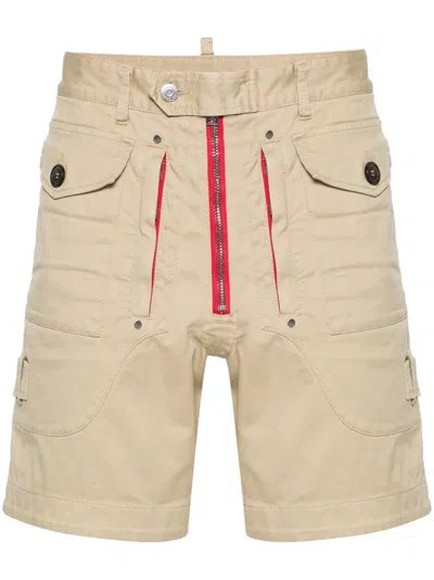 Dsquared2 Heritage Cargo Pockets In Nude