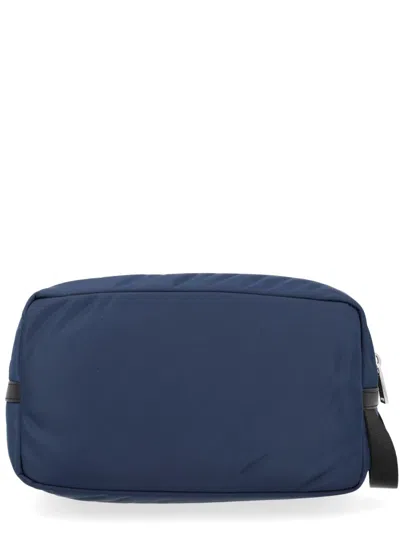 Dsquared2 Heritage Polyester Shoulder Bag In Blue