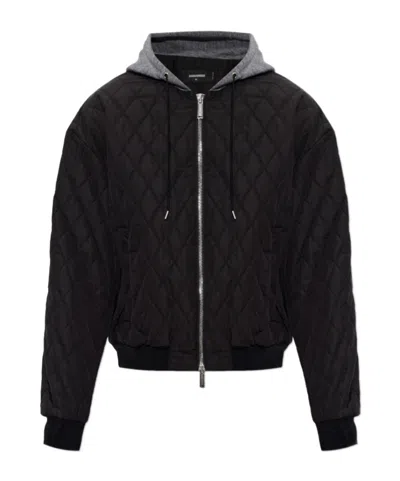 DSQUARED2 DSQUARED2 HERITAGE QUILTED BOMBER JACKET