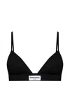 Dsquared2 Heritage Triangle Bralette In Black