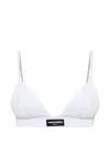 Dsquared2 Heritage Triangle Bralette In White