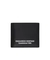 Dsquared2 Heritage Wallet In Black