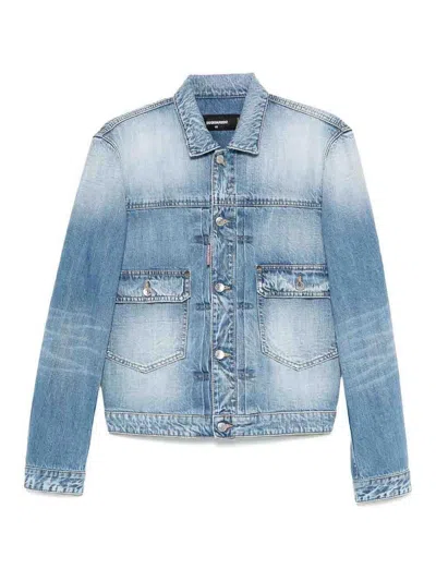 DSQUARED2 HERITAGEBOXY DENIM JACKET