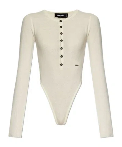 DSQUARED2 DSQUARED2 LONG-SLEEVED KNITTED BODYSUIT