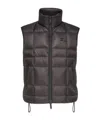 Dsquared2 High-neck Padded Vest In Black