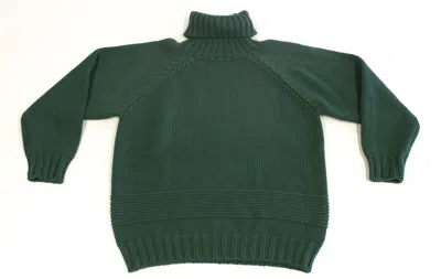 Dsquared2 High-necked Long-sleeved Sweater In Green