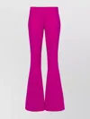 Dsquared2 High-rise Flared Full Length Trousers In Pink