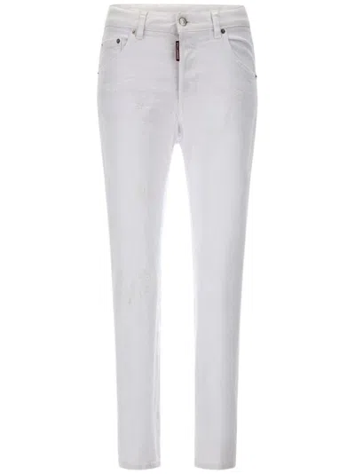 DSQUARED2 HIGH-RISE SKINNY JEANS