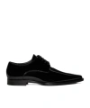 Dsquared2 High-shine Lace-up Shoes In Black