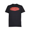 Dsquared2 High Voltage T-shirt In Black Cotton