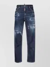 Dsquared2 Distressed High-waist Jeans