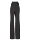 Dsquared2 High-waisted Flared Trousers In Black