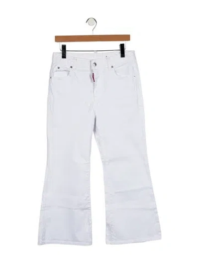 Pre-owned Dsquared2 High-rise Wide Leg Jeans In Multi