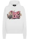 DSQUARED2 DSQUARED2 HILDE DOLL COOL FIT HOODIE CLOTHING