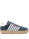Dsquared2 Hola Lace-up Sneakers In Blue