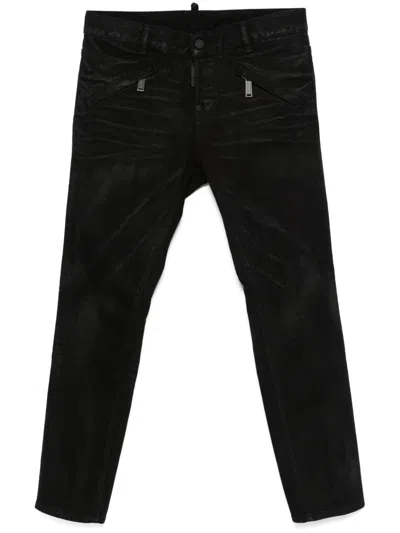 Dsquared2 Honda Jeans In Black