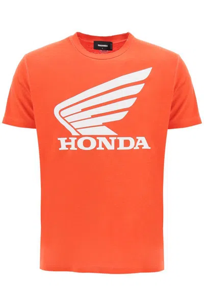 Dsquared2 'honda' T-shirt In Rosso
