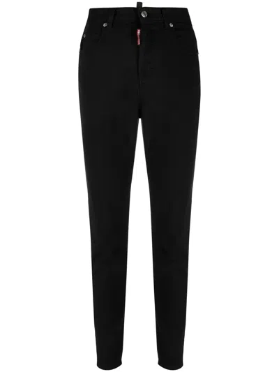DSQUARED2 HONEY HIGH-WAISTED TAPERED JEANS