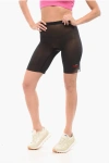 Dsquared2 Honey Sheer Biker Leggings In Black