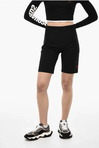 Dsquared2 Honey Structured Biker Shorts