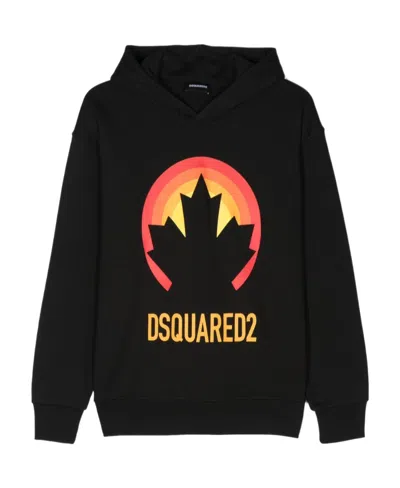 DSQUARED2 HOODED AND COLORED SWEATERS