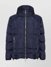 Dsquared2 Hooded Blazer Featuring Zip Pockets In Blue