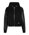 Dsquared2 Hooded Zip-up Jacket In Black
