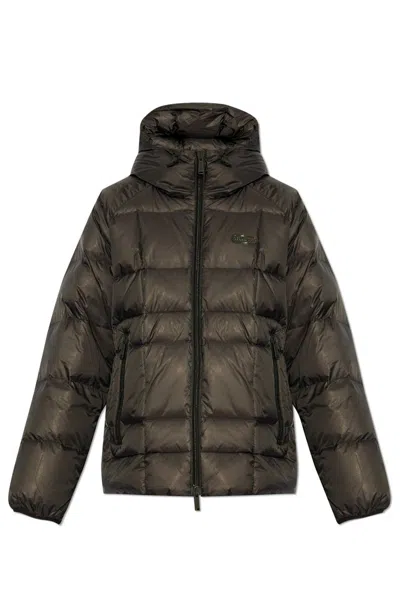 Dsquared2 Hooded Down Jacket In Black