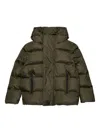 Dsquared2 Hooded Jacket In Green