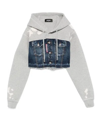 DSQUARED2 DSQUARED2 CROPPED COOL FIT JACKET