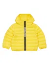 Dsquared2 Hooded Padded Jacket In Yellow