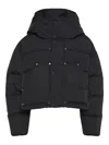 Dsquared2 Hooded Puffer Jacket In Black