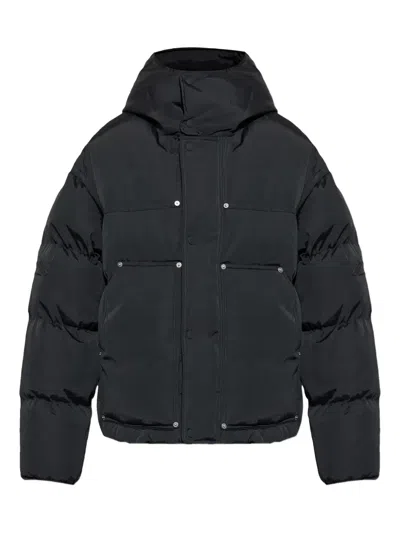 Dsquared2 Hooded Puffer Jacket In Black