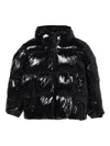 Dsquared2 Hooded Puffer Jacket In Black