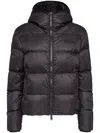 Dsquared2 Hooded Puffer Jacket In Black
