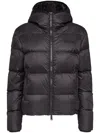 Dsquared2 Hooded Puffer Jacket In Black