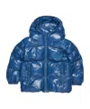 Dsquared2 Down Jacket With Logo In Blue