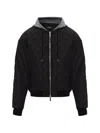 Dsquared2 Heritage Quilted Bomber Jacket In Multi