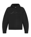 Dsquared2 Logo-embossed Cotton Hoodie In Black