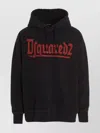 Dsquared2 Hooded Sweater With Drawstring And Ribbed Finish