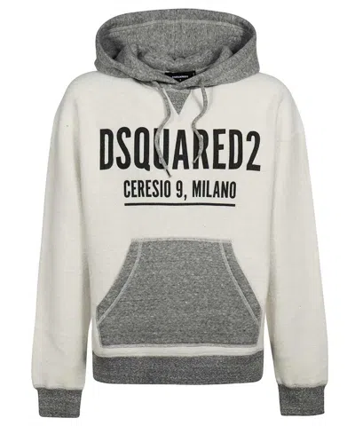 Dsquared2 Hooded Sweatshirt In Gray