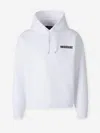 Dsquared2 Logo-printed Drawstring Hoodie In White