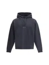 Dsquared2 Hoodie With Adjustable Drawstring Hood In Blue