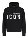 Dsquared2 Hoodie In Black