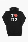 Dsquared2 Hoodie Dress With Logo Print