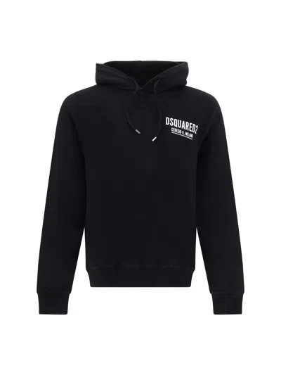 Dsquared2 Hoodie In Nero