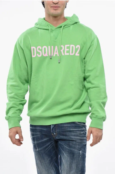 Dsquared2 Hoodie Sweat In Green