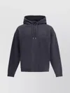 Dsquared2 Hoodie With Adjustable Drawstring Hood In Blue