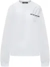 Dsquared2 Horror Scratch Sweatshirt In White